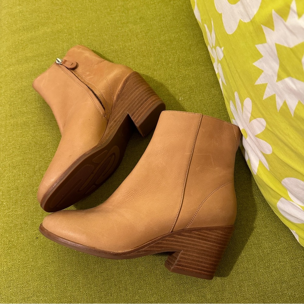 Gentle Souls Western Leather Booties